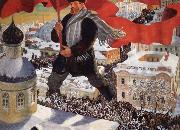 Boris Kustodiev Bolshevik oil on canvas